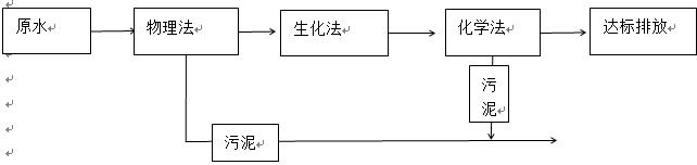 如何降低废水的cod 的现场工艺流程